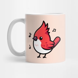 Cardinal Bird Mug